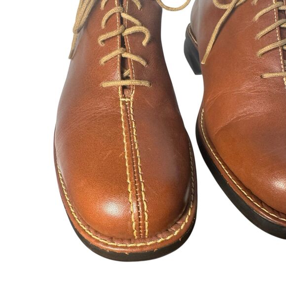 Sandro Moscoloni Vineyard 4046 Cordovan Brown Vintage Style Oxford Sz 37 Eu 6.5 main image 16